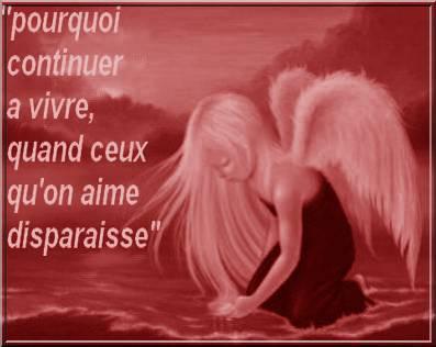 MON COEUR SAIGNE ET LES LARMES COULENT MON AMIE SANDY_59 sans es allée