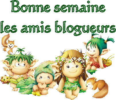 COUCOU JE SUIS DE RETOUR!!!!!BON LUNDI A TOUS ET TOUTES