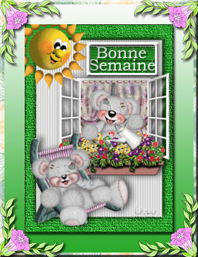 BONNE SEMAINE GROSSES BISES KISS CARO