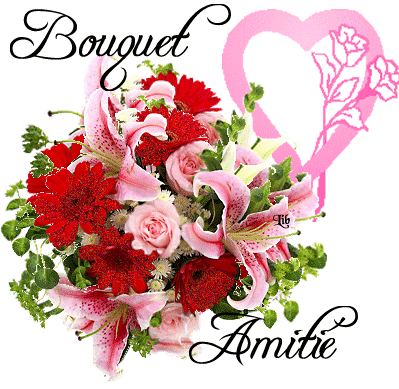 LE BOUQUET ET POUR VOUS TOUS ET TOUTES KISS CARO