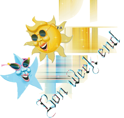 BON WEEK END A VOUS TOUS ET TOUTES GROS BISOUS