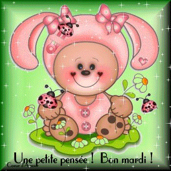 BON MARDI A TOUS ET TOUTES PLEINS DE BISOUS