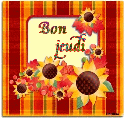 BON JEUDI A TOUS ET TOUTES KISS CARO attention &agrave; la chaleur!!!!!