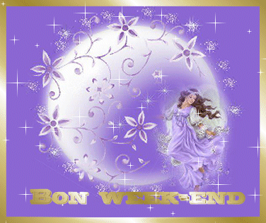 BON WEEK END AVEC DES ORAGES BEURK!!!! GROS KISS