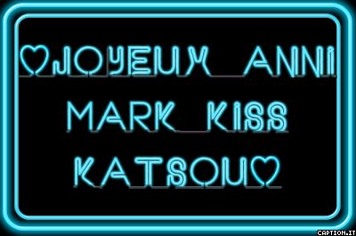JOYEUX ANNI MARK KISS KATSOU67