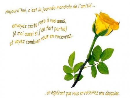 JOURNEE MONDIALE DE L'AMITIEE BISOUS