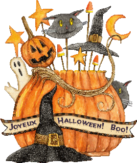 BON WEEK END ET BONNE NUIT DE HALLOWEEN KISS